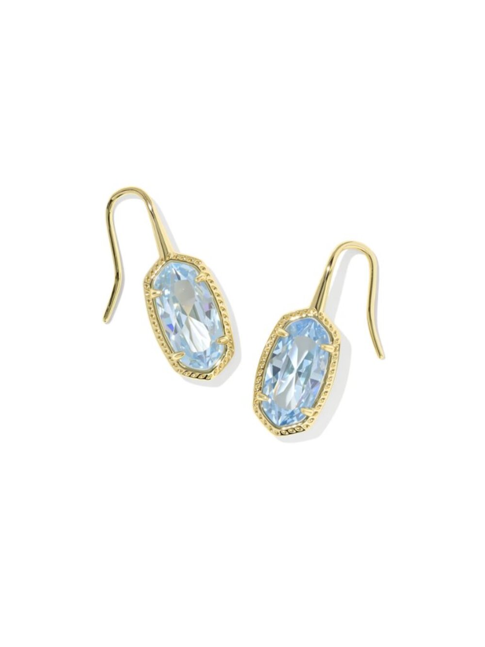 Kendra Scott Lee Luxe Gold Drop Earrings